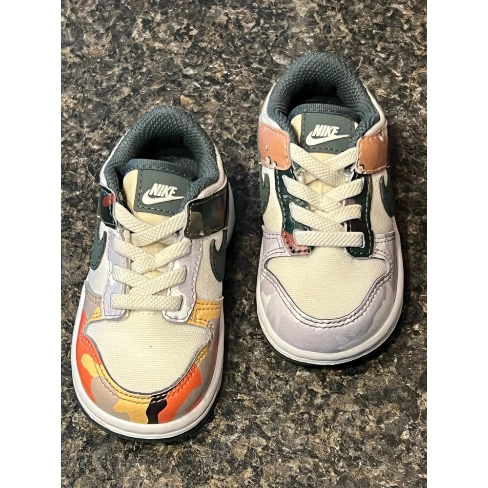 Nike 2021 Dunk Low SE TD 'Sail Multi-Camo